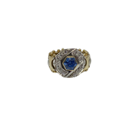 Anillo Mujer in Oro amarillo Topazio AN.OGB.TPA.13.8